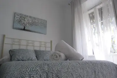 Cama o camas de una habitación en Encantador y luminoso apartamento centro histórico
