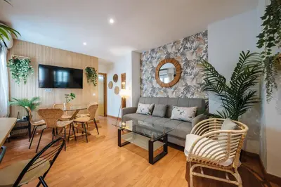Zona de estar de Divi Apartments Lumbreras