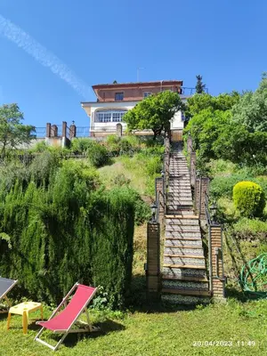 Jardín al aire libre en Los Cipreses
