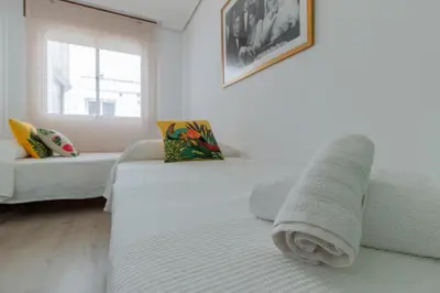 Cama o camas de una habitación en America 21 - Town center