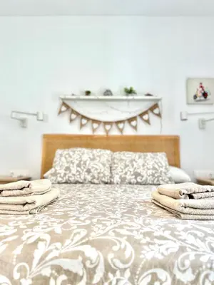 Cama o camas de una habitación en Apartamento Empedrada