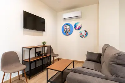 Zona de estar de Apartamentos Cervantes 17