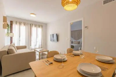 Zona de estar de Casa Aya en Centro Cordoba