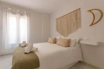 Cama o camas de una habitación en Casa Aya en Centro Cordoba