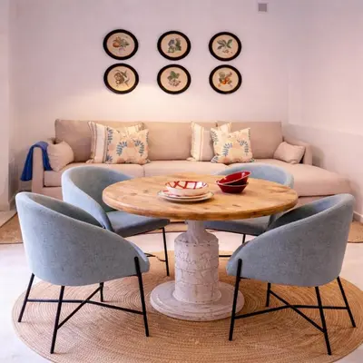 Zona de estar de Ohliving San Bernardo