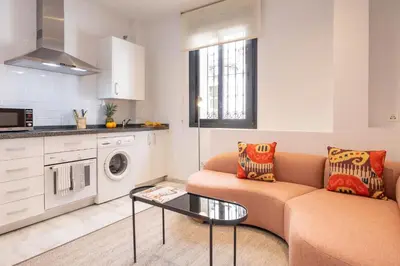 Una cocina o zona de cocina en Ohliving San Bernardo