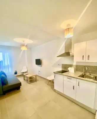 Una cocina o zona de cocina en Apartamento Corte Ingles