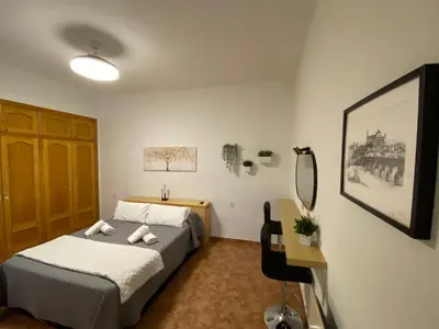 Cama o camas de una habitación en COSTASOL CORDOBA - Apartamento moderno - céntrico