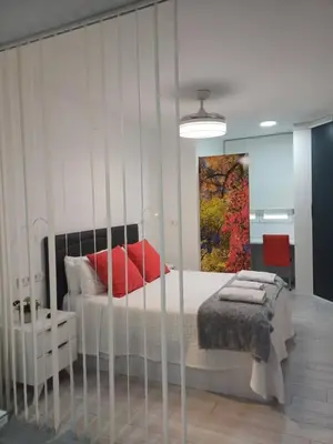 Cama o camas de una habitación en Loft A la verita River,PARKING FREE,DIRECT ACCESS ,SIN ESCALONES
