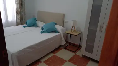 Cama o camas de una habitación en Apartamento Andalucía