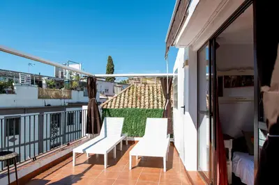Un balcón o terraza de Atico Junto a la Mezquita