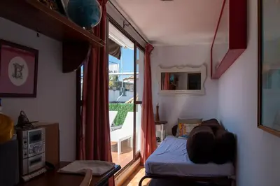 Cama o camas de una habitación en Atico Junto a la Mezquita