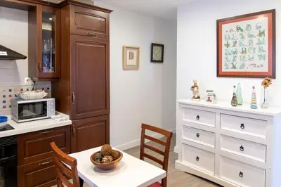 Una cocina o zona de cocina en Apart Mezquita con Parking Gratuito