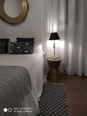 Cama o camas de una habitación en Setas Apartment